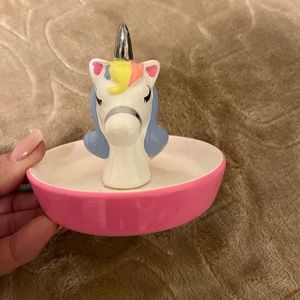 Small unicorn dish